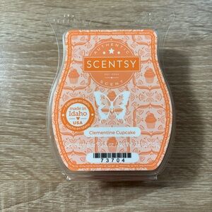 Scentsy Clementine Cupcake Orange Fragrance Wax New